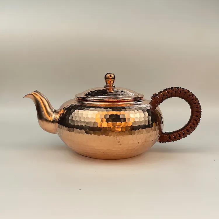 紫铜茶壶手工工艺品400ml煮茶壶