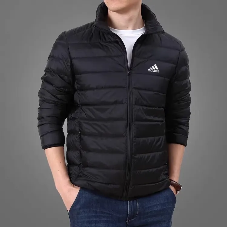 奥莱专柜短款轻薄羽绒服男士立领冬新款保暖防风运动羽绒服男款