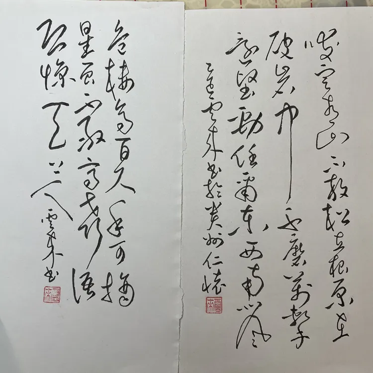 直播间硬笔手稿10张