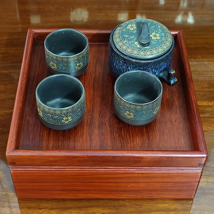 红花梨木糖果零食盒红木新中式瓜子盒坚果盒实木家用复古收纳盒