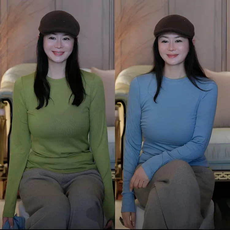 璇之恋·王璇·妹妹衫（白色/蓝色/绿色）·（新款定制）