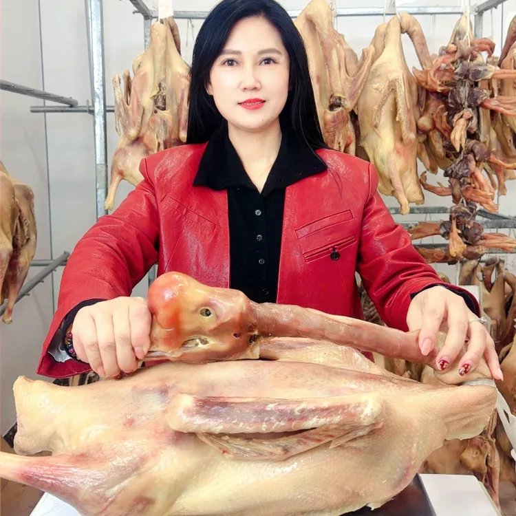 【杨润】正宗六安皖西大白鹅政只老鹅手工腌制咸鹅腊味年货无爪无胗