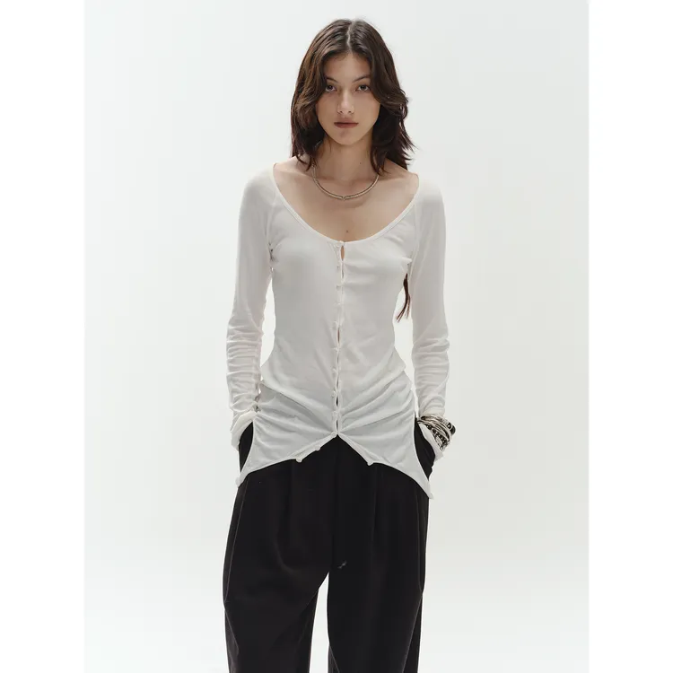 【原创】ENDO PER SE*Long sleeved Top 叠穿透气感套头长袖上衣