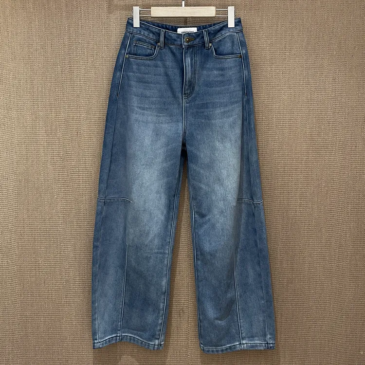 ANNENONO｜新款加绒牛仔裤262