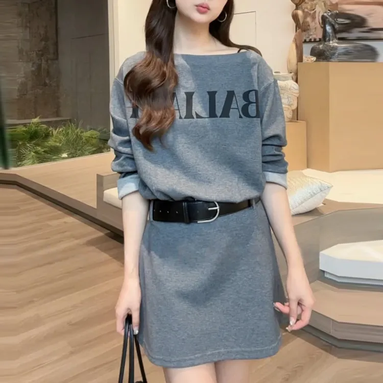 韩版时尚高级感洋气裙子女2025年春秋夏季新款洋气设计感连衣裙潮