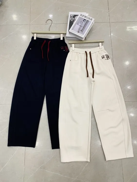 【秋冬新款】MT‘罗微羊绒休闲裤’  穿搭宽松松弛感运动裤阔腿裤时尚