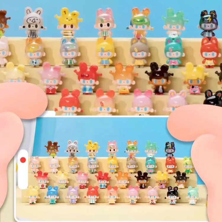 【现拆】兔兔熊三代马蒂斯的夏天盲盒可爱萌粒手办摆件礼物潮玩