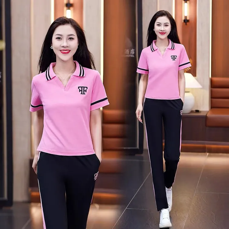 《活力青春》套装高端·两件套 时尚套装女 夏季新款休闲运动套装