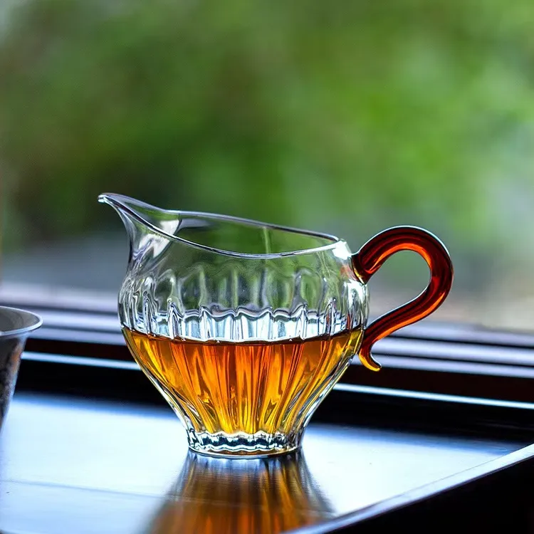 加厚耐热玻璃分茶器茶道功夫茶具茶海公道杯玻璃杯家用公杯