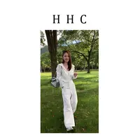 【花花菜】夏季定制款小众轻薄轻盈人人爱穿系列工装休闲裤女