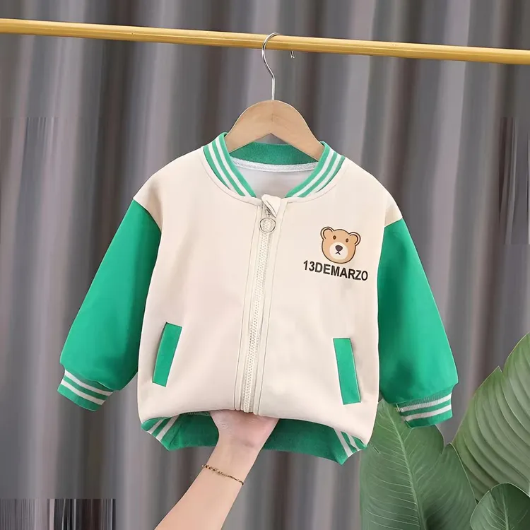 【3024】拉链棒球服外套