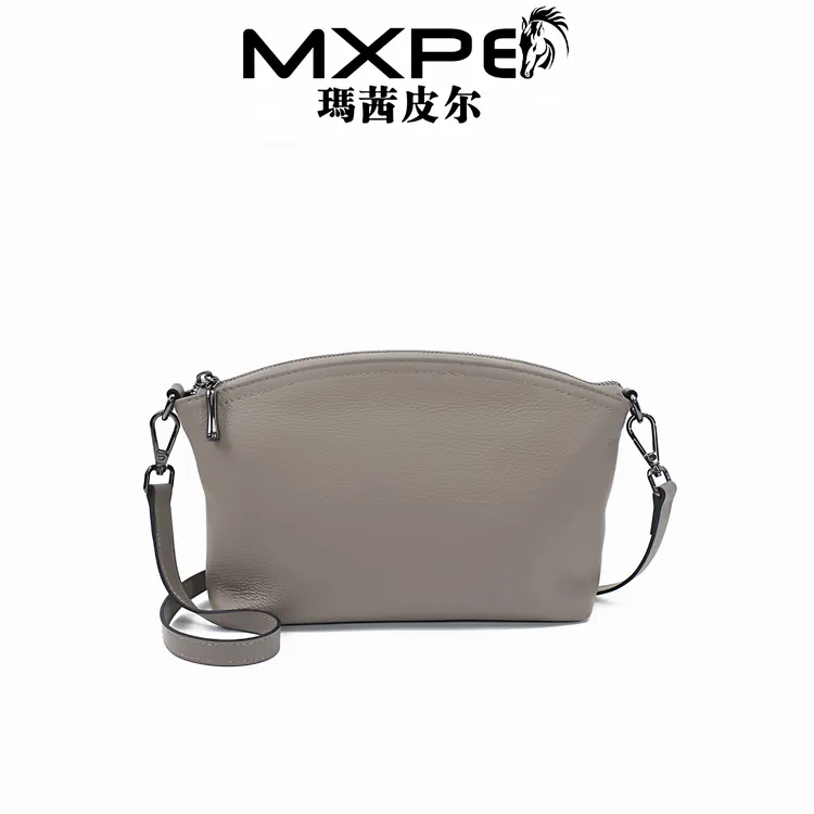 女士斜挎包简约休闲贝壳包2025新款高级感斜挎包软皮百搭单肩小包