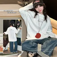女童秋装新款打底衫休闲牛仔套装中大童韩系女孩时尚舒适个性穿搭