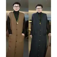 【黄昏日落】2025秋季新款气质百搭显瘦慵懒风马甲裙