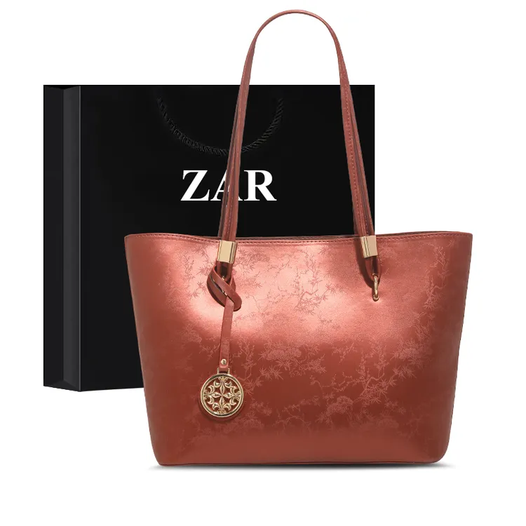 ZAR&RUILR/查瑞娜新中式托特包包女新娘包手提婚包大容量单肩包