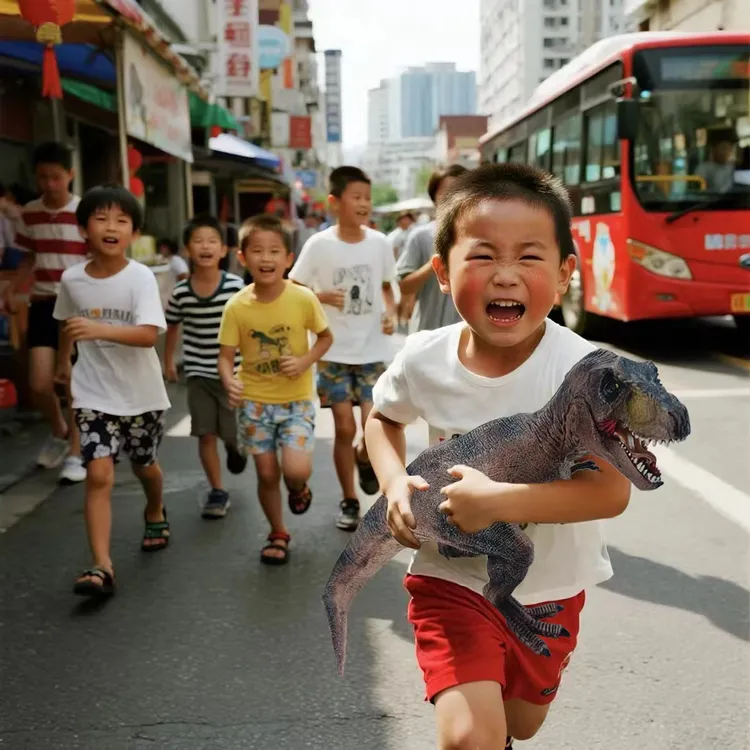 侏罗纪大号恐龙玩具暴虐霸王龙玩具仿真动物模型迅猛龙棘背龙摆件