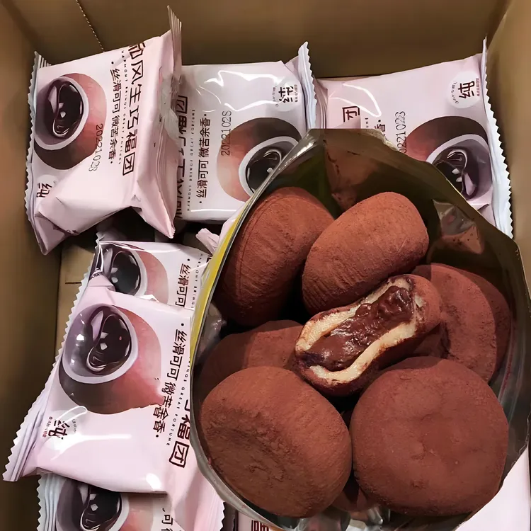 和风生巧福团巧克力大福雪媚娘零食小吃口感丰富软糯追剧解馋零食