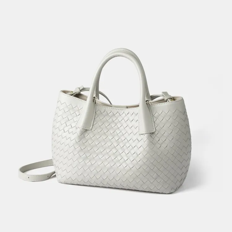 格丽诗新款手工编织女包2025年新款斜挎包包手提菜篮子包-9399