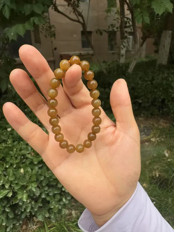 且末糖7.5mm-8mm和田玉手串多样性发货拍一发一