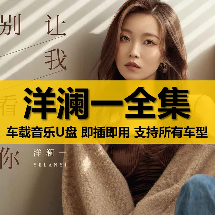 洋澜一U盘出道至今所有全集全部原声无损车载高品质车用音乐优盘