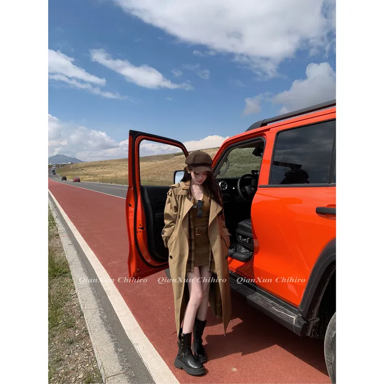 「琥珀流光风」【千寻严选】秋季时尚洋气减龄半身裙女QXX5BSQ6289A