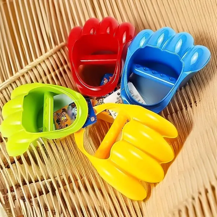 两只抓握式恐龙爪爪沙滩玩具儿童挖沙玩具玩沙戏水玩雪夹子挖机