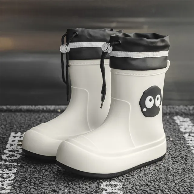 儿童雨鞋上学专用男童女孩防水防滑轻便水鞋可爱学生雨靴2025新款