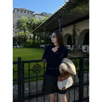 M*U家【柔序曲】“Y毛衫”静奢设计感撞色拼接拉链舒适针织上衣21769