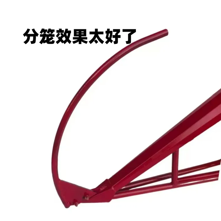 沃得锐龙收割机配件改装分笼器分禾器分草杆焊接钢筋分割器