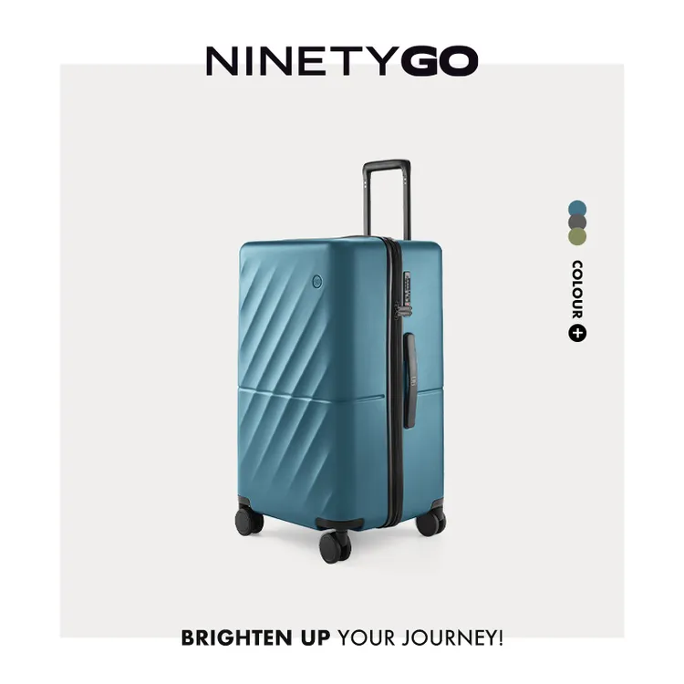 90分行李箱【海浪箱】【爆卖推荐】明星同款加宽加厚巨能装37开方形