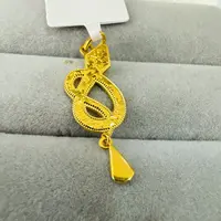 【夏夏专享】足金999饰品 小蛇 2.49 GP