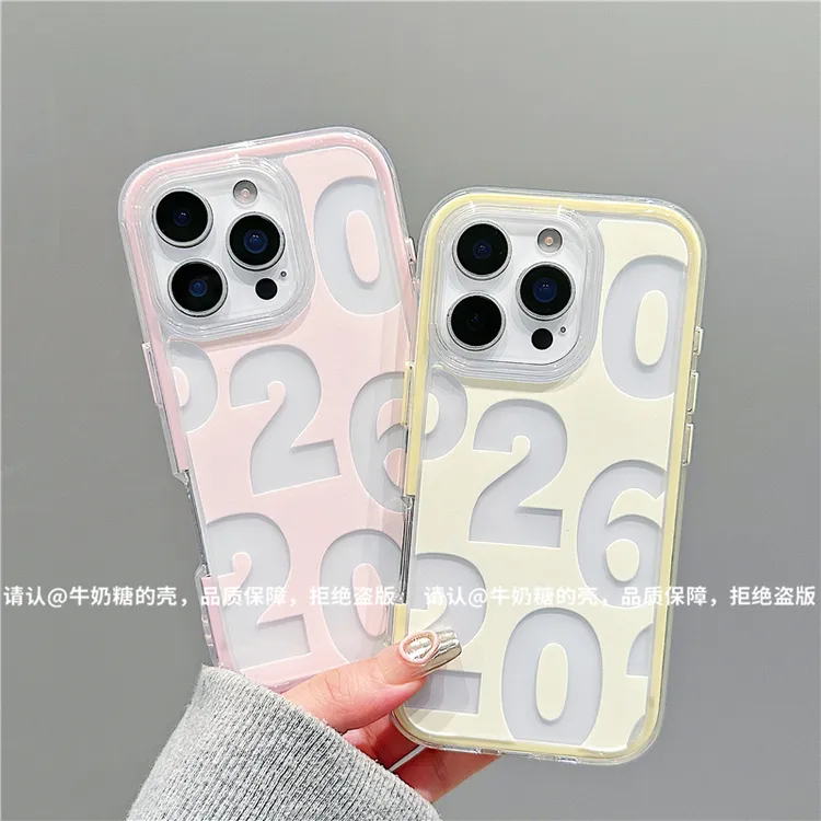 三合一炫彩适用苹果iPhone17/华为荣耀/OPPO/VIVO/小米手机壳爆款