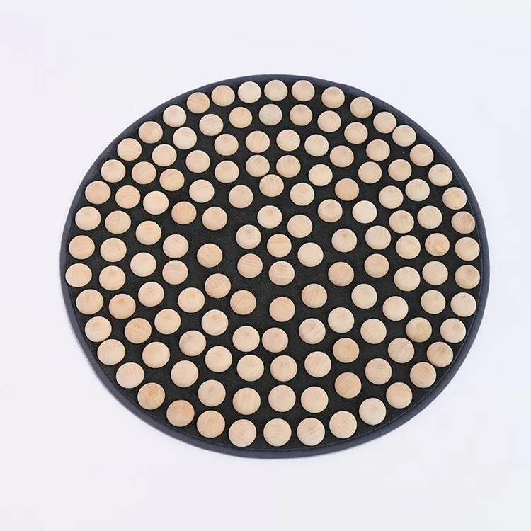 天然实木指压板足底按摩垫室内居家慢跑刺激穴位通经络