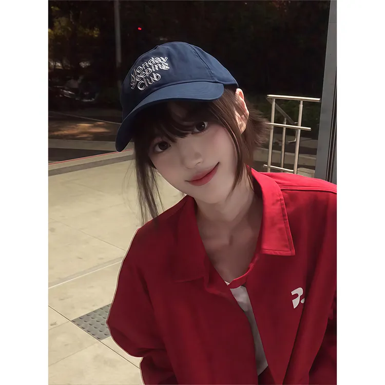 美式高街甜酷妹翻领拉链开衫外套女春秋新款情侣休闲百搭衬衫夹克