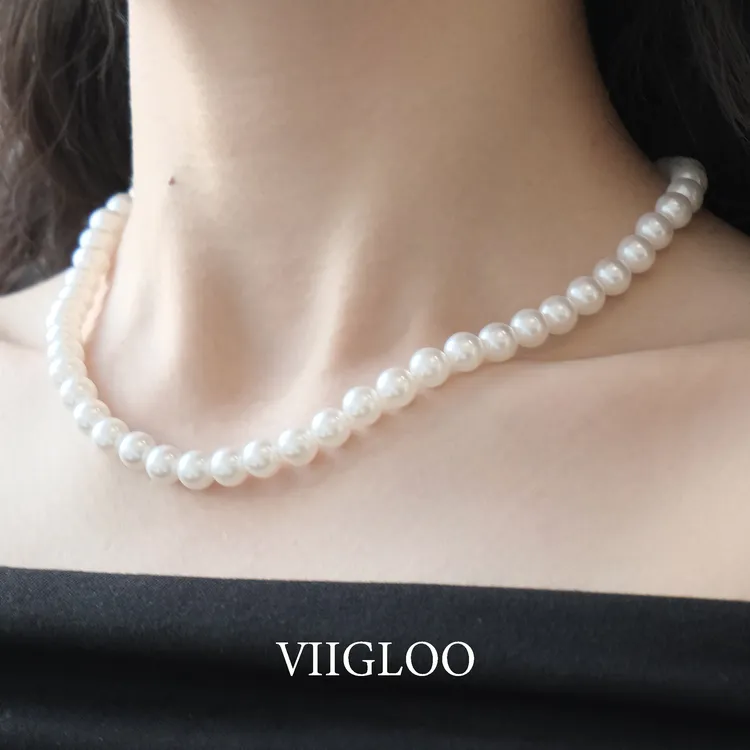 ⅦGLOO｜优雅调调-精致简约巴洛克轻奢项链锁骨链