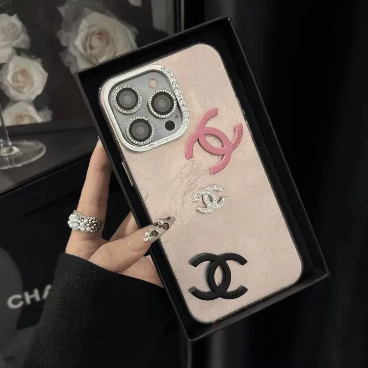 轻奢名暖甜酷小香风防摔适用苹果1716promax/15/14/13手机壳