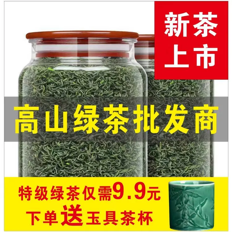 新茶高山绿茶日照充足栗香浓郁茶叶耐泡