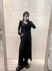 欧莉思-8049时髦长裤三件套套装