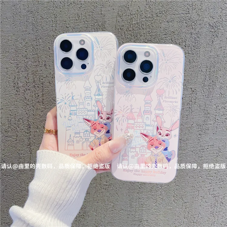 大孔极光金适用苹果iPhone17/华为荣耀/OPPO/VIVO/小米手机壳潮