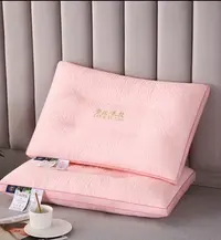 【周董甄选】酒店高端定制刺绣乳胶枕-by