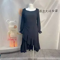 1918黑色抽绳连衣裙