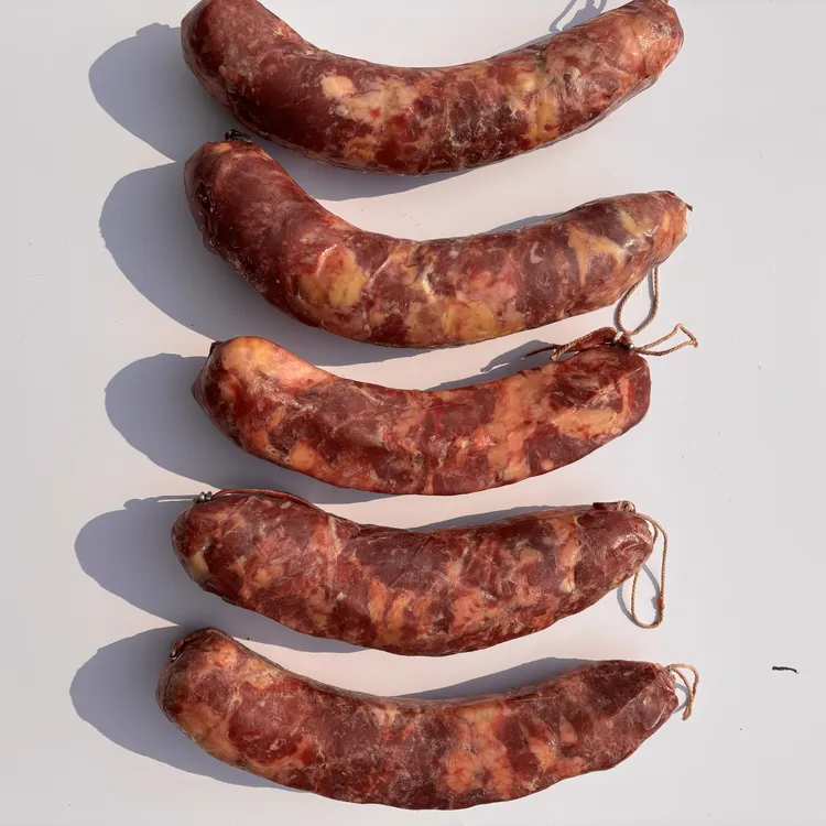 熏马肠 熏马肉 （均为生 熏马肉、熏马肠，非风干产品）（蒸煮90分钟）