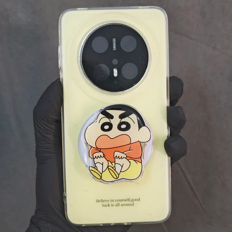 适用华为mate70pro+手机壳pura70pro磁吸卡通蜡笔小新mate60支架