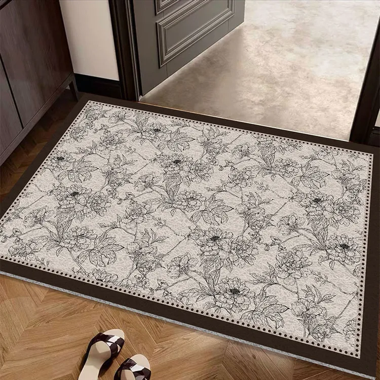 丝圈入户地垫家用玄关耐磨耐刮防尘可裁剪地毯防滑刮土易打理