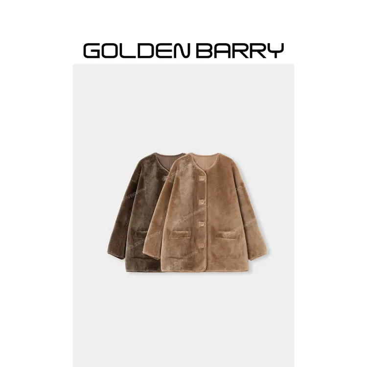 GOLDENBARRY|151036“皮尊双吟”皮毛一体外套