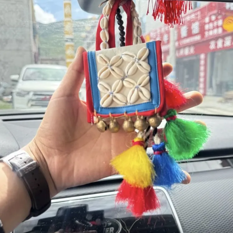 藏式手工车载挂件