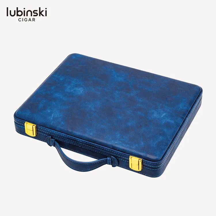 LUBINSKI鲁宾斯基原装正品10支装雪茄便携盒雪松木户外出行保湿盒
