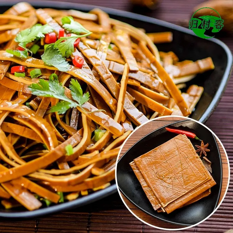 【送麻辣蘸料】顾县镇牛皮豆干四川特产五香卤豆干火锅麻辣凉拌零食
