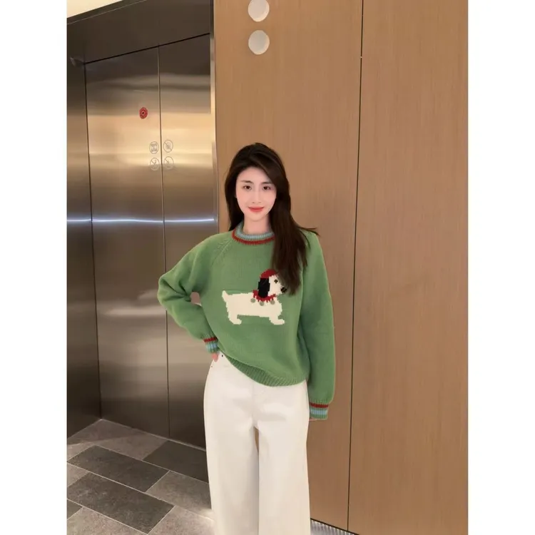 【常规小狗毛衣】小允姐姐2025新款时尚气质毛衣