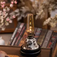 【HZ】压手国风书法陶瓷香薰灯 69mm*175mm 底座容量110ml